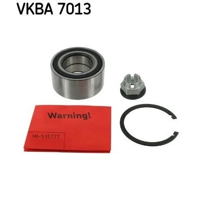 Bild av SKF VKBA 7013 Kit de roulements roue avec capteur ABS intégré 83 RENAULT: Clio 4