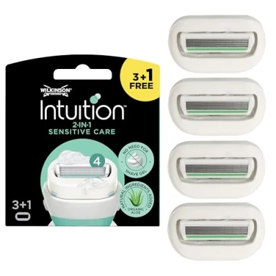 Bild av Wilkinson Sword Intuition Sensitive Rakblad Paket med 4