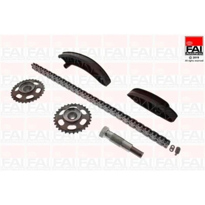 Bild av FAI AutoParts TCK227NG Jeu de distribution à chaînes sans joints, avec roues dentées Simplex, Chaîne vélo MERCEDES BENZ: Classe C Berline