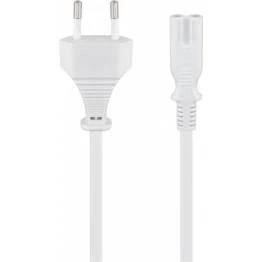Bild av Apple Mac Mini strömkabel i vitt (eller för AirPort och TV)