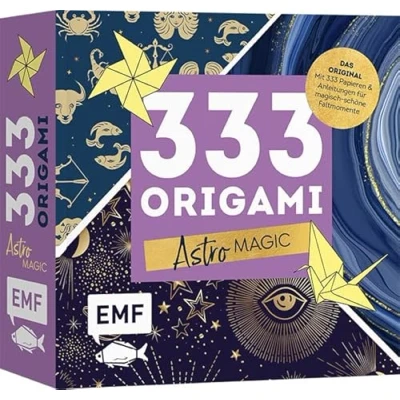 Bild av 333 Origami Astro Magic: Das Original Mit Papieren &amp; Anleitungen für magisch schöne Faltmomente