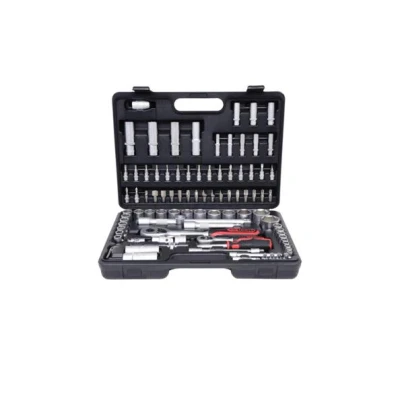 Bild av KS TOOLS 917.0796 Jeu de douilles 96 Acier chrome vanadium 1/2, 1/4 avec fonction crantage à tête carrée