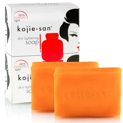 Bild av Kojie San Blekande Kojic Acid Soap med Kokosolja och Tea Tree för blank hud, jämn felfri hudton Skin Lightening PACK 2 x 135g