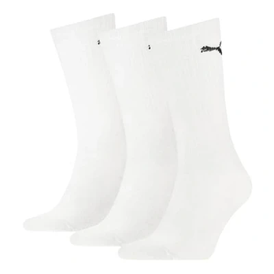 Bild av PUMA Unisex lätta strumpor (3 pack), svart, 42 EU