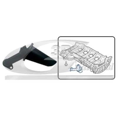 Bild av Sugrör, oljepump, ford transit flak/chassi, v363 skåp, 1731773, BK3Q6615AA