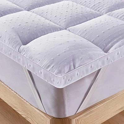 Bild av Bedecor Prägling Madrass Topper Anti glid ner Alternativ Dyna 3D Massage Bubblor Skydd 140 x 200cm
