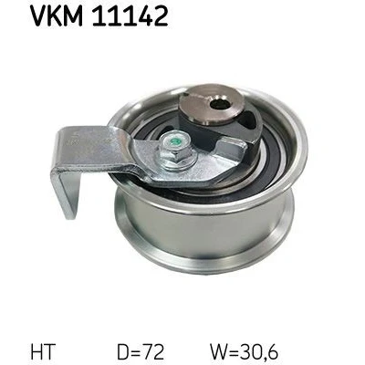 Bild av SKF VKM 11142 Poulie tendeur, courroie crantée VOLKSWAGEN: Golf 4, 4 Variant, Passat B5 GP Break, AUDI: A4 Avant, A3 3/5 portes, A6 C5 Avant