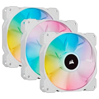Bild av Corsair iCUE SP120 RGB ELITE Performance 120mm PWM Triple Fan Kit with Lighting Node CORE