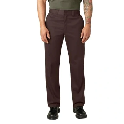 Bild av Dickies Sportbyxor för män, streetwear, herrbyxor, originalarbete, bruna (mörkbrun DB), 30 W/32 L, Mörkbrun, 30W / 32L