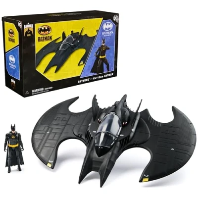 Bild av DC leksaksfordon 85:e 4 tum Batwing and Fig