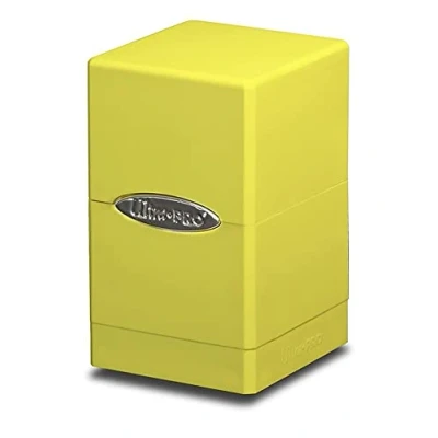 Bild av Ultra Pro 84182 Satin Tower täcklåda, ljusgul