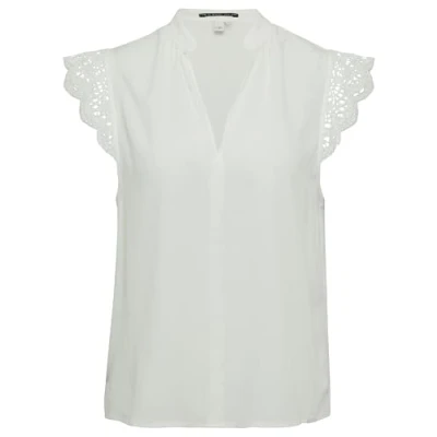 Bild av QS MIT Detail Blus, Storlek: 38, Ecru