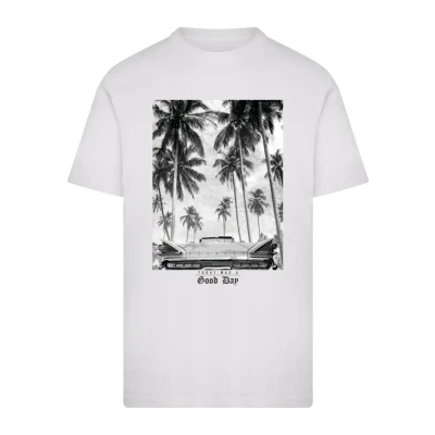 Bild av Mister TEE Today WAS A GOOD DAY Tshirt med print, Storlek: Medium, White