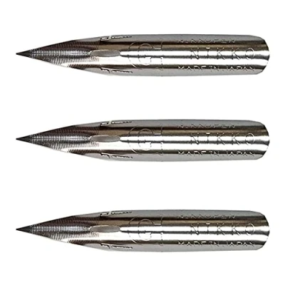 Bild av Nikko Manga Pen Nib G Super Polish Type 3 st