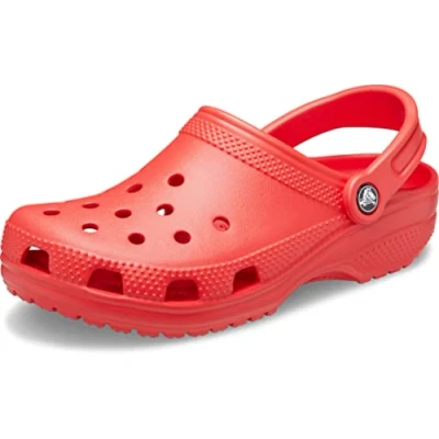 Bild av Crocs Classic Clogs (Best Sellers) unisex vuxen Träskor, Flame, 34/35 EU