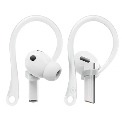 Bild av elago Öronkrokar designade för Samsung Galaxy Buds 3 &amp; Pro öronsnäckor tillbehör, halkfri, ergonomisk design, bekväm passform (Nightglow Blue)