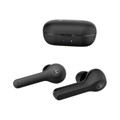 Bild av Motorola Moto Buds 065 Hörlurar trådlösa Bluetooth med 5.3 vattentäta in ear 15 m trådlös räckvidd 17 timmar svart