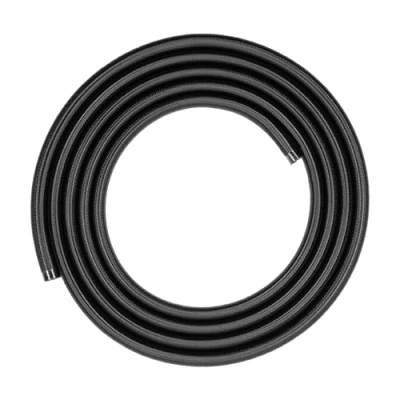 Bild av CORSAIR Hydro X Series XT Softline Mjuk Nätarmerad Slang Enkel att Längdanpassa Tåligt EPDM Gummi Zwart