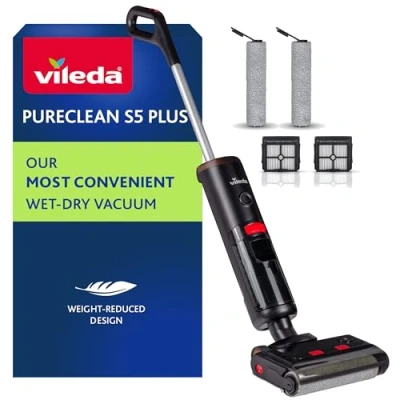 Bild av Vileda PureClean S5 Plus 178236 Våt /torrdammsugare