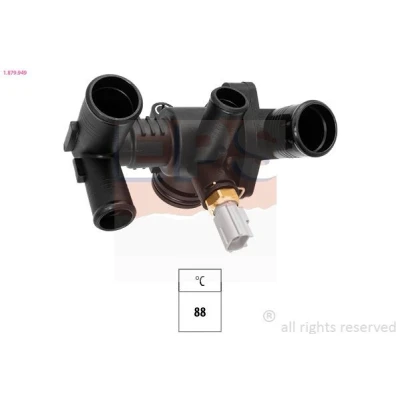 Bild av EPS 1.879.949 Thermostat d&#039;eau 88 avec joint d&#039;étanchéite FORD: Transit Custom V362 Van, V363 Minibus