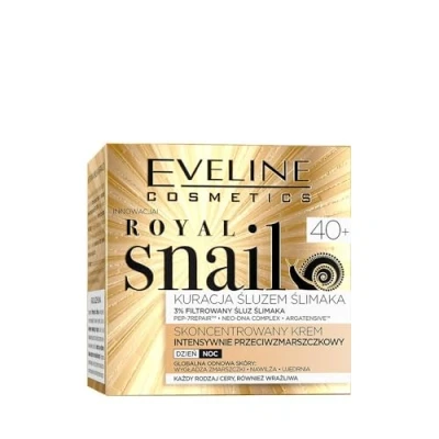 Bild av Crème concentrée anti rides pour tous les types de peau 40+ Royal Snail Eveline 50 ml