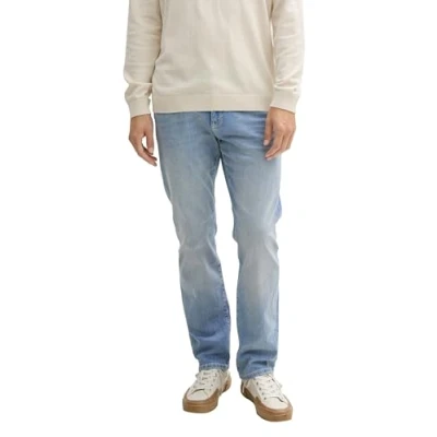 Bild av TOM TAILOR herrjeans Marvin rak, 10140 Super Stone Blue Denim, 40W x 34L