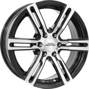 Bild av Inter Action Kargin 6 Gloss Black Polished 7x16 6/139 ET25 B110.1