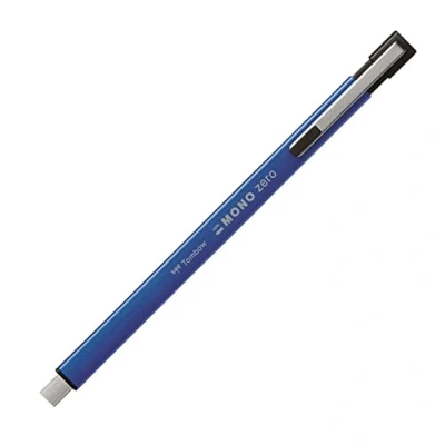Bild av Tombow MONO Zero Metal Square Tip Precisionssuddgummi Blå