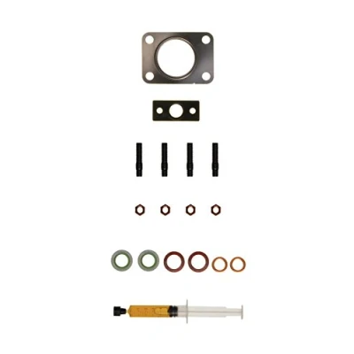 Bild av AJUSA JTC11276 Monteringsats, Turbo with studs, syringe oil med packningar