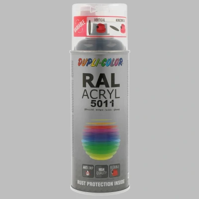 Bild av DUPLI COLOR 710087 Vernis / laque RAL aérosol 9005 RUST STOP 1015 light ivory satin mat 400 ml
