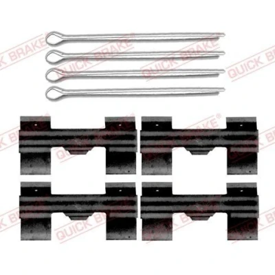 Bild av QUICK BRAKE 109 0009 Kit d&#039;accessoires, plaquette de frein à disque