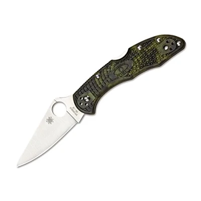 Bild av Spyderco Delica Zome fickkniv grön, bladlängd: 7,4 cm, 01SP921