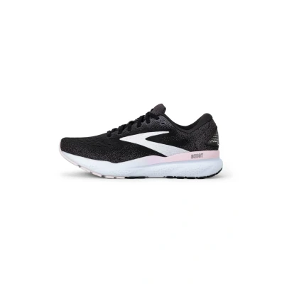 Bild av Brooks Ghost 16 sneakers för kvinnor, svart/vit/orkidé Ice, 40,5 EU, Svart vit orkidé is, 40.5 EU