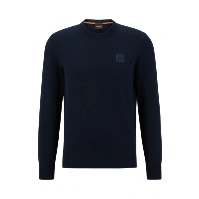 Bild av BOSS Kanovano Stickad tröja, Storlek: XXL, Dark blue