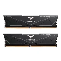 Bild av TEAMGRUPP T Force Vulcan DDR5 32 GB (2 x 16 GB) 6000 MHz (PC5 48000) CL38 skrivbordsminnesmodul RAM (svart) för chipset 600 700 serien XMP 3.0 redo FLBD532G6000HC38ADC01