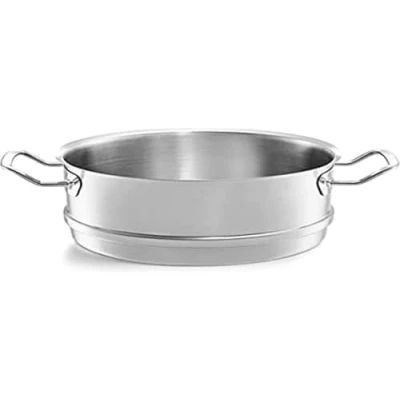Bild av Fissler Original Profi Collection/rostfritt stål ånginsats (Ø 24 cm) för kastrull, induktion ångkokare perforerad induktion, silver