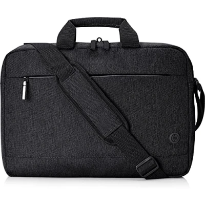 Bild av HP Prelude Proper Notebook 17,3 tum väska tillverkad av 95% återvunnet material, vattentätt tyg, genomströmning för vagnen, 5 fickor, svart