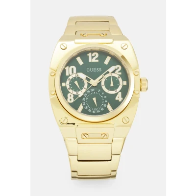 Bild av Guess Prodigy Klocka, Storlek: One Size, Green sunray/gold tone