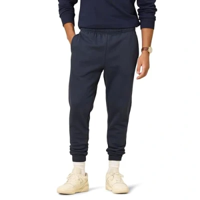 Bild av Amazon Essentials Men&#039;s Joggingbyxa fleece, Marinblå, XS