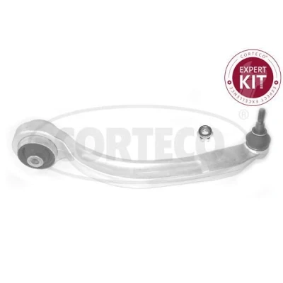 Bild av CORTECO 49399290 Bras de suspension Avant, gauche, inférieur barre oscillant transversal Aluminium AUDI: A4 B7 Berline