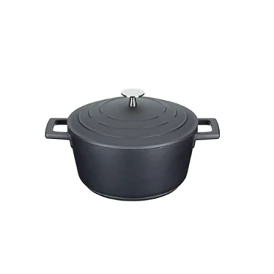 Bild av MasterClass Cast aluminium 2,5 l rund gryta med lock