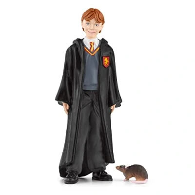 Bild av schleich WIZARDING WORLD Ron &amp; Scabbers, från 6 år, 42634 Leksaksfiguren, 4 x 2 10 cm