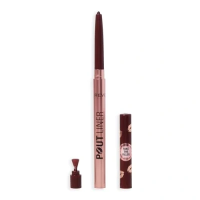 Bild av Makeup Revolution POUT BOMB Plumping LIP Liner Läppenna, Storlek: 0.2 g, Deepest mauve