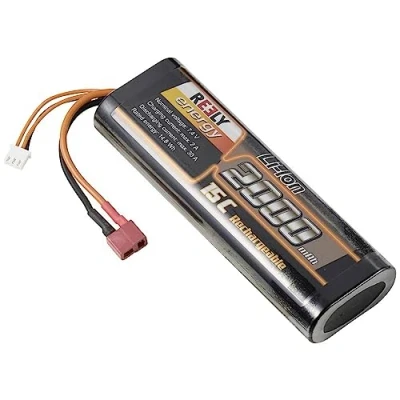 Bild av Reely RC Sändarbatteri (LiIon) 7.4 V 2000 mAh Antal celler: 2 15 C Hardcase T kontaktsystem