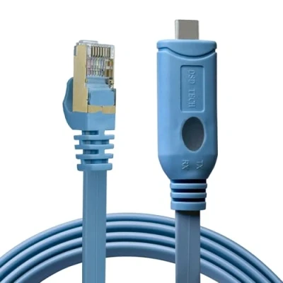 Bild av DSD TECH SH RJ45C USB TYPE C till RJ45 RS232 konsolkabel för routrar och brytare (1,8 m/5,9 fot)