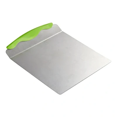 Bild av Relaxdays Tårtspade rostfritt stål, kakspade, fyrkantig, XL, med handtag, B x D: ca 20 24 cm, silver