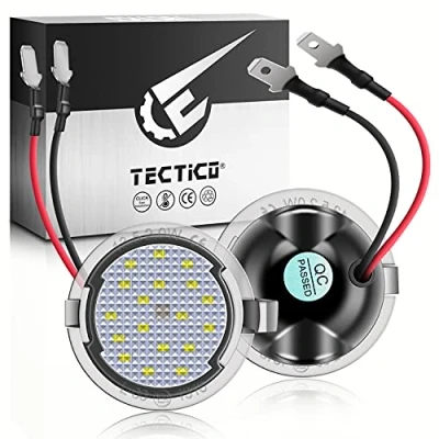 Bild av TECTICO LED speglar, yttre spegel utan fel 6000K vit för Edge Mondeo Explorer, 2 st