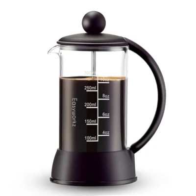 Bild av Easyworkz French Press Coffee Maker with Borosilicate Glass 350 ml Black