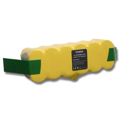 Bild av vhbw batteri kompatibel med iRobot Roomba 620, 625, 630, 650 dammsugare hemrengöring hemrobot (3 000 mAh, 14,4 V, NiMH)