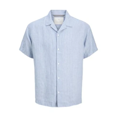 Bild av Jack &amp; Jones Premium Jprcclawrence Resort Shirt Skjorta, Storlek: XL, Twilight blue
